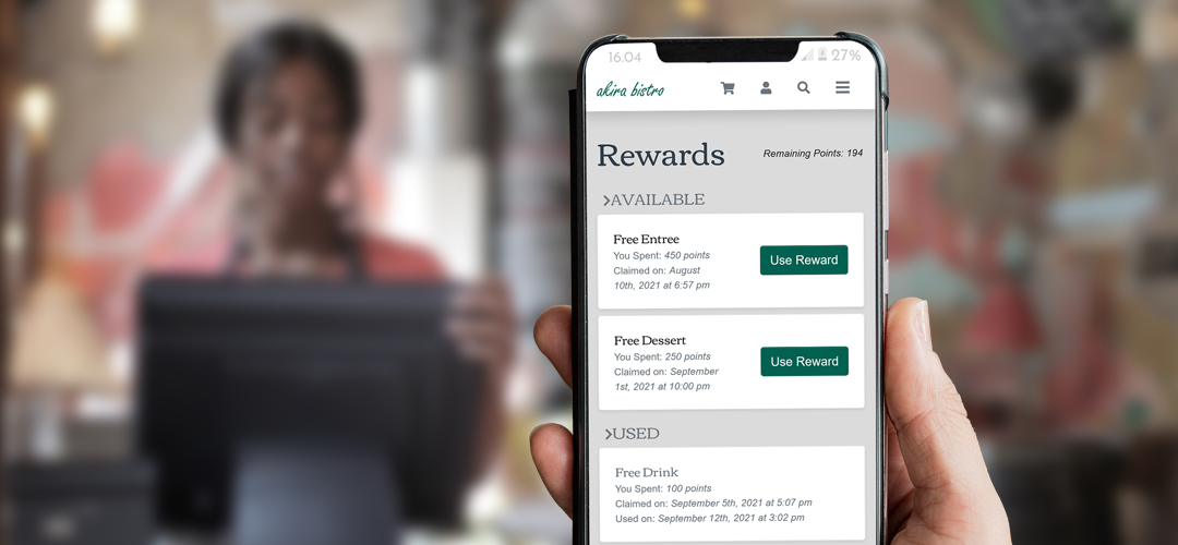 Give your customers rewards with AkiraCart